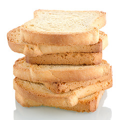 Image showing Golden brown toast