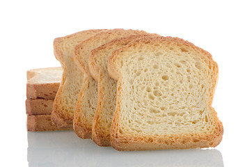 Image showing Golden brown toast