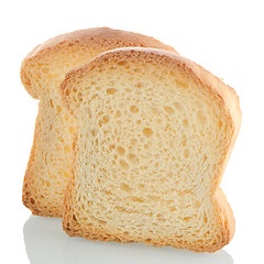 Image showing Golden brown toast