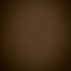 Image showing Brown leather texture closeup