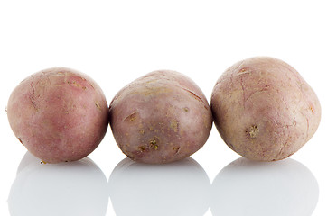 Image showing Red potatoes