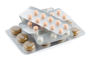 Image showing Packs of pills