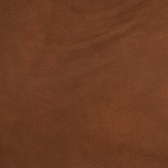 Image showing Brown leather texture closeup