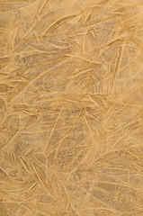 Image showing Brown leather texture 