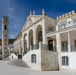 Image showing Main building of the Coimbra University