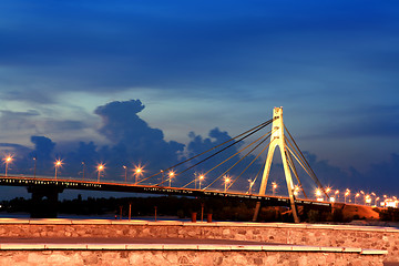 Image showing bridge in Kiev city