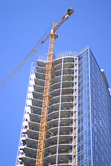 Image showing building crane