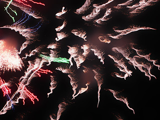 Image showing Firework explosion