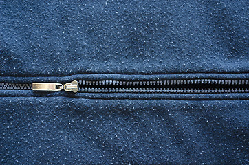 Image showing jumper robe dress zipper unzip fabric background 