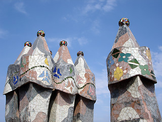 Image showing Casa Battlo, Barcelona, Spain