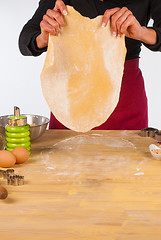 Image showing Homemade dough