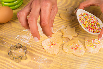 Image showing Sugar sprinkles