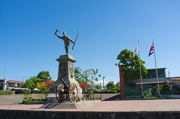 Image showing Juan Santamaria square