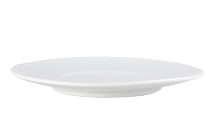 Image showing Clean single circle plate