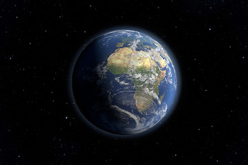 Image showing Earth view