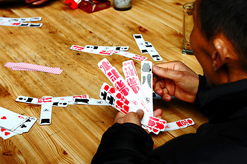 Image showing Chinese traditional cards