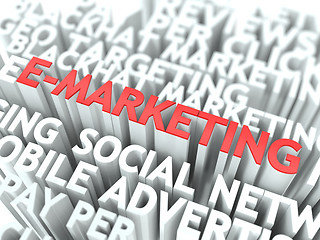 Image showing E-Marketing Concept.