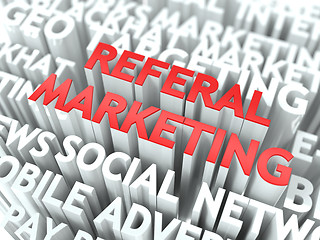 Image showing Referal Marketing Concept.