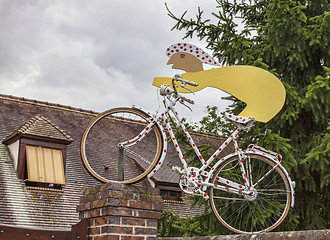 Image showing Mascot During Le Tour de France