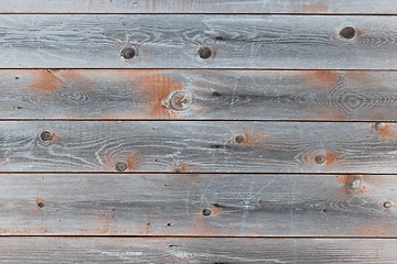 Image showing Background from boards of a grey fence