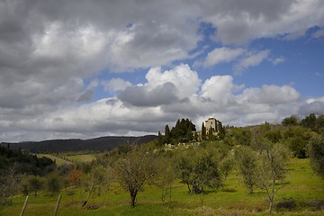 Image showing Tuscan farmhouse (Podere)