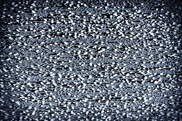 Image showing real tv static