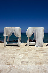 Image showing   dominicana bed curtain  