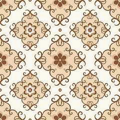Image showing Seamless vintage pattern