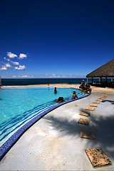 Image showing swimming pool  republica dominicana