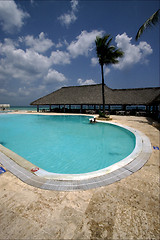 Image showing and relax near the caribbean beach 