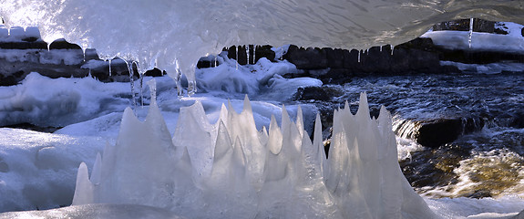 Image showing Ice structure