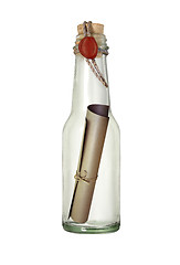 Image showing Message in the bottle