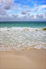 Image showing tropical in mexico playa del carmen