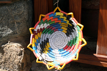 Image showing Colored basket