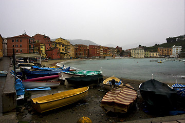 Image showing village of sestri levante