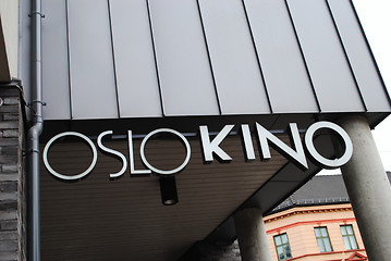 Image showing Oslo Kino sign