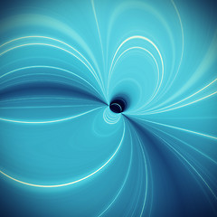 Image showing Abstract blue background