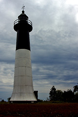 Image showing lighthouse plant   hill  