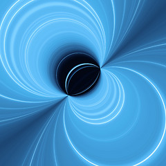 Image showing Abstract blue background