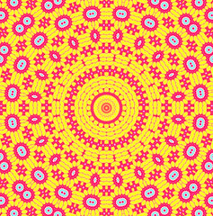 Image showing Bright abstract pattern