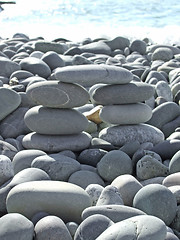 Image showing pebble bridge