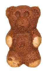 Image showing Cookie in the shape of a bear