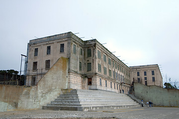 Image showing Exercise yard at Alcatraz