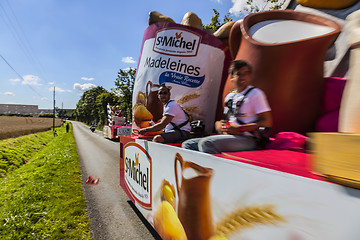 Image showing Publicity Caravan Action- Le Tour de France