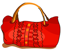 Image showing red bag