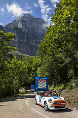 Image showing Ibis Budget Truck During Le Tour de France