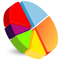 Image showing Pie chart icon