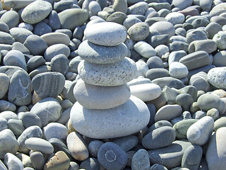 Image showing stack of stone