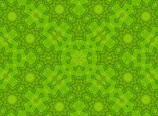 Image showing Abstract green pattern