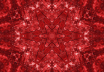 Image showing Red abstract background